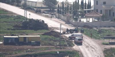 İşgal güçleri Tammun'dan çekildi