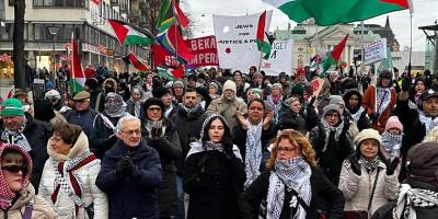 Avrupa'da Filistin'e destek gösterileri devam ediyor