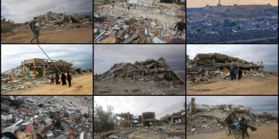 Netzarim Koridoru'ndan geriye büyük bir yıkım kaldı