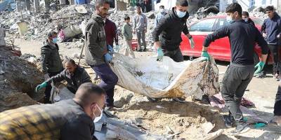 Gazze'deki Sağlık Bakanlığı: Son 24 saatte hastanelere 8 kişinin daha naaşı getirildi