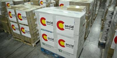 İspanya, Gazze'ye 12 ton insani yardım gönderdi