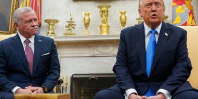 Trump, Ürdün Kralı 2. Abdullah ile görüşmesinde tehditlerini sürdürdü