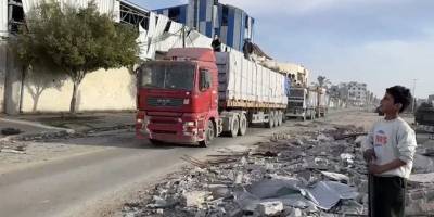 Gazze'ye planlanan insani yardımlar belirlenen sayının yüzde 30'unu geçmedi
