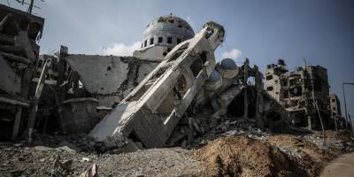 İşgalci İsrail, Gazze Şeridi'nde 1109 mescidi yıktı