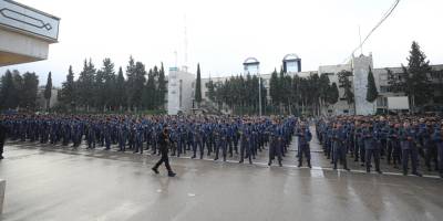 Suriye'de eğitimlerini tamamlayan bin kolluk kuvveti mezun oldu