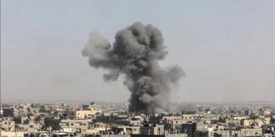 Siyonistler Han Yunus'a hava saldırısı düzenledi