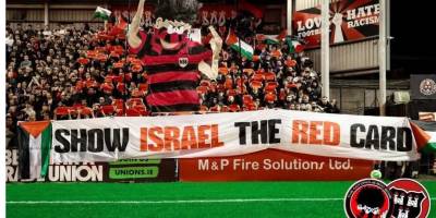 "İsrail'e Kırmızı Kart Göster" çağrısına İrlanda'dan destek