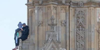 Elizabeth Kulesi'nde 16 saatlik Filistin eylemi sona erdi