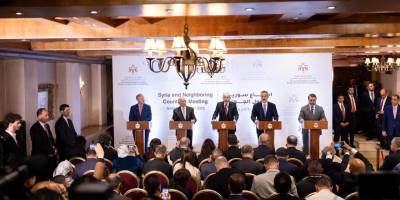 Beşli Güvenlik Zirvesi'nde Şam yönetimine destek verildi