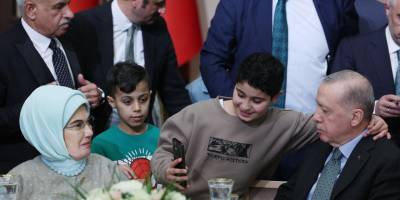 Emine Erdoğan, "Filistinlilerle Kardeşlik İftarı"na ilişkin video paylaştı