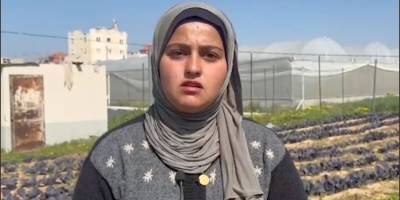 Gazze'nin kadın çiftçileri ön saflarda