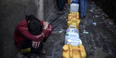 IFRC: Gazze'deki su kıtlığı, çocuklar arasında hastalık oranlarının arttığı anlamına geliyor  