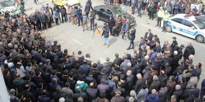 Bingöl'de katil İsrail'in katliamları lanetlendi