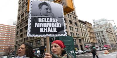 “Benim adım Mahmud Halil ve ben siyasi bir mahkûmum”