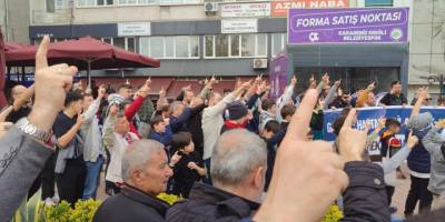 Ereğli'de Gazze eylemi yapıldı