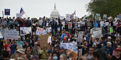 ABD genelinde Trump yönetimine karşı protesto gösterileri yapıldı