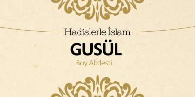 Gusul (Boy abdesti)