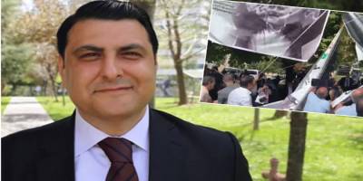 Heniyye’nin afişini köpeklerine parçalatan Umut Yılmaz'ın AK Parti’de yeri olmamalı!