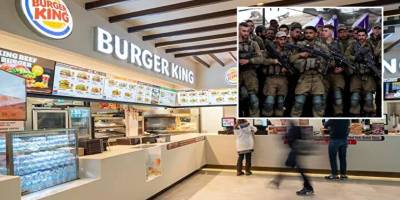 Burger King soykırım ordusunun kanlı ortaklığına bir yenisini ekledi