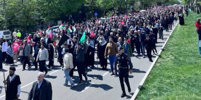 Kahramanmaraş'ta binler İsrail zulmünü lanetledi