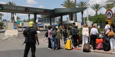 Ben Gurion'un vurulmasının ardından uçuşlar iptal edildi