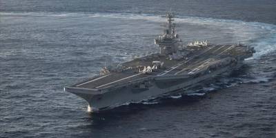 ABD Donanmasında ikinci kez bir savaş uçağı, uçak gemisinden Kızıldeniz'e düştü