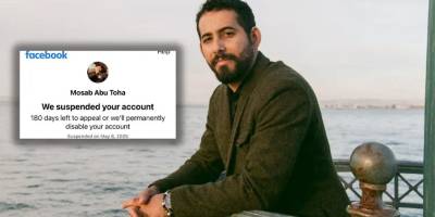 Meta, Filistinli Pulitzer ödüllü yazar Musab Ebu Taha'nın hesabını askıya aldı