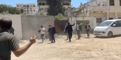 Siyonistler Avrupa heyetine de ateş açtı