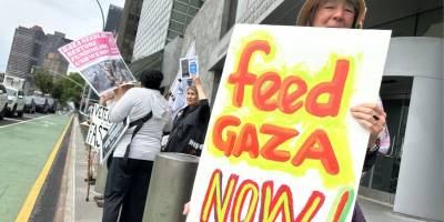 ABD'de Gazzelilerle dayanışma için 40 günlük açlık eylemi başlatıldı