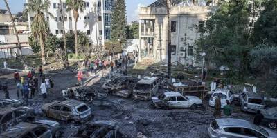 İşgal ordusu, Gazze'nin kuzeyindeki diyaliz merkezini yerle bir etti