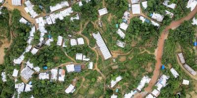 Bangladeş'te şiddetli yağışlar, Arakanlı Müslümanların kaldığı 1400'ü aşkın barınakta hasara yol açtı