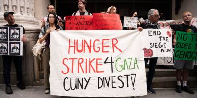 “New York Şehir Üniversitesi'nde açlık grevine başladık, işte nedeni”