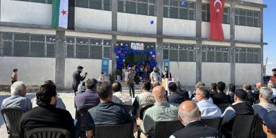 M. Emin Saraç İHL Suriye'de kardeş okulunu yeniledi