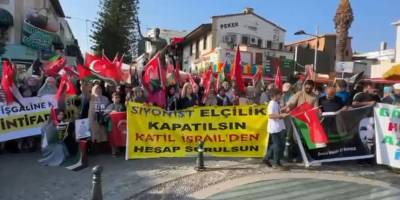 Antalya’da “Küresel Vicdan Yürüyüşü” gerçekleştirildi