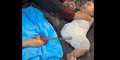 Siyonist katiller bebekleri katletmeye devam ediyor