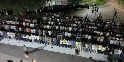 Bursalı Müslümanlar Gazze için duada buluştu