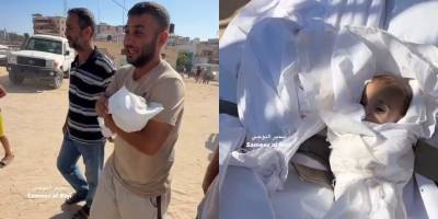 Gazze'de bir bebek daha açlıktan can verdi