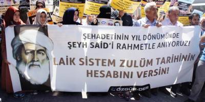 Şehadetinin 100. yılında Şeyh Said'i rahmetle anıyoruz