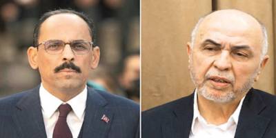 MİT Başkanı Kalın, Hamas Liderlik Konseyi Başkanı Derviş ile görüştü