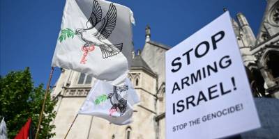 İngiltere'de Yüksek Mahkeme, İsrail'e silah satışının kendi meseleleri olmadığına hükmetti