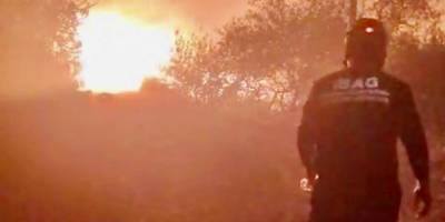 İBAG Arama Kurtarma Ekibi, Hatay'daki yangınlarla mücadeleye destek verdi