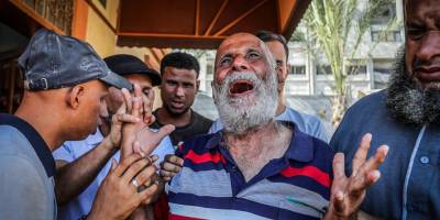 Gazze'nin erkeklerinin gözyaşları bir isyan eylemidir