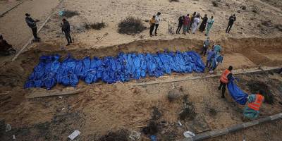 İsrail barbarlığı: Gazze'de artık cenazeler bile hedefte