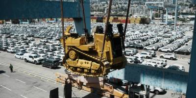 ABD Gazze'yi yıkması için İsrail'e onlarca buldozer gönderdi