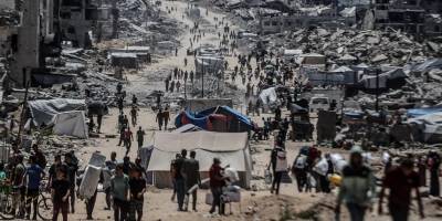 İşgal rejimi "insani yardım kenti" projesiyle Gazzelileri "hızlı bir şekilde" yerinden etmeyi planlıyor