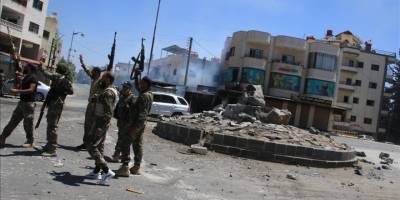 Süveyda'da güvenlik güçleri ile Dürzi çeteler arasındaki çatışmalar sürüyor