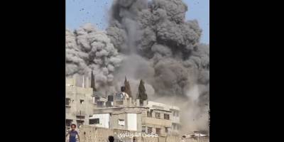 Katil İsrail El-Bureyc’te sığınmacıların kaldığı okulu bombaladı