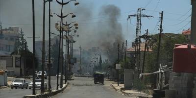 Süveyda'da çatışmalar kent merkezinin batı girişinde yoğunlaştı