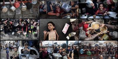 Gazze Şeridi’nden sosyal medyaya taşan feryat: #Gazze_Açlıktan_Ölüyor