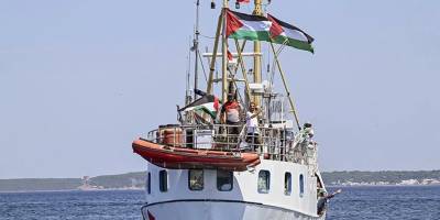 Hanzala gemisi limandan ayrılmadan sabotaja uğradı